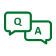 question and answer icon